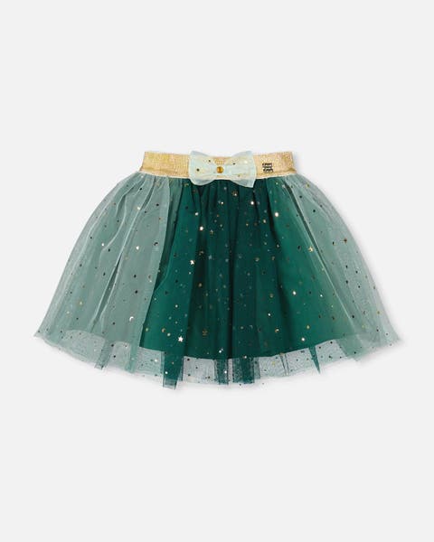 Mesh Skirt with Bow (Little Kid & Big Kid)