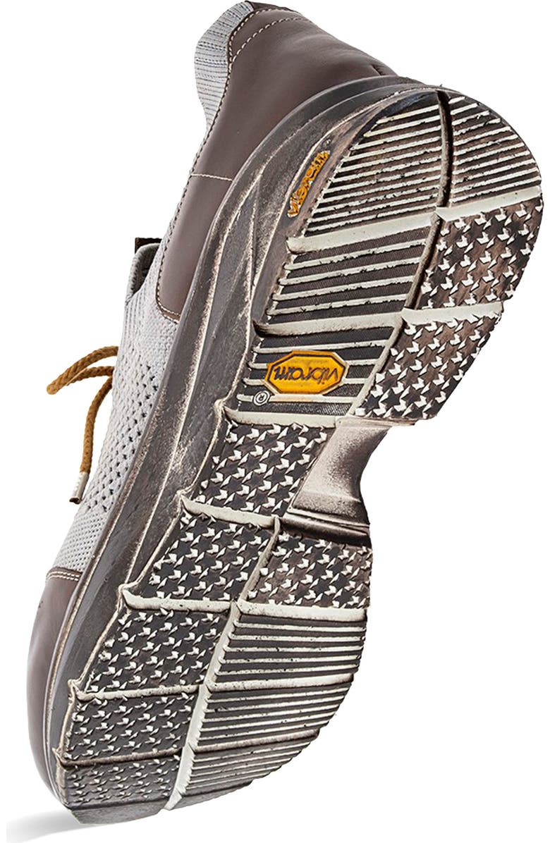 Mezlan Piedra Knit Sneaker, Alternate, color, Brown/ Grey