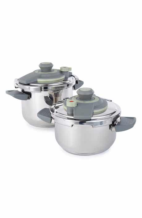 BergHOFF Leo Vita 4-Piece Pressure Cooker Set