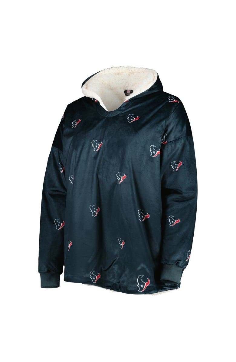 FOCO Houston Texans Repeat Print Reversible Hoodeez, Alternate, color,