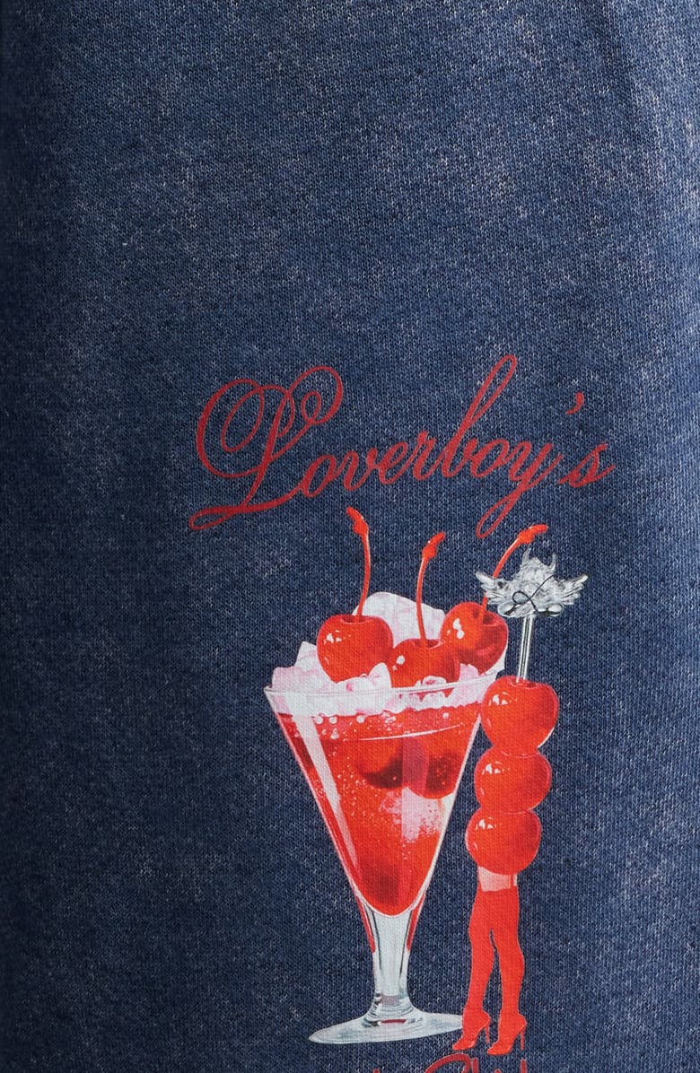 BOYS LIE Lover Boy Kimmy Cotton Blend Sweatpants, Alternate, color, Dark Blue