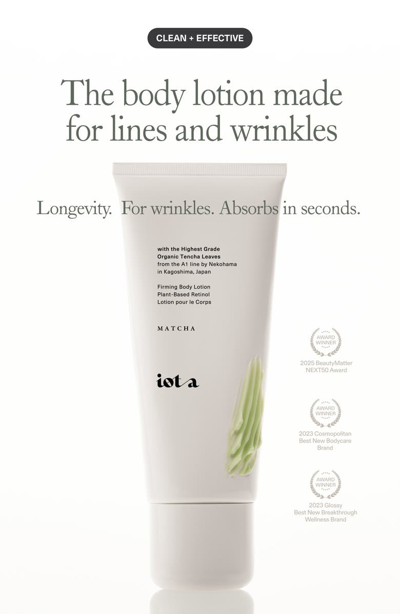 Iota Supermatcha Body Lotion, Alternate, color,