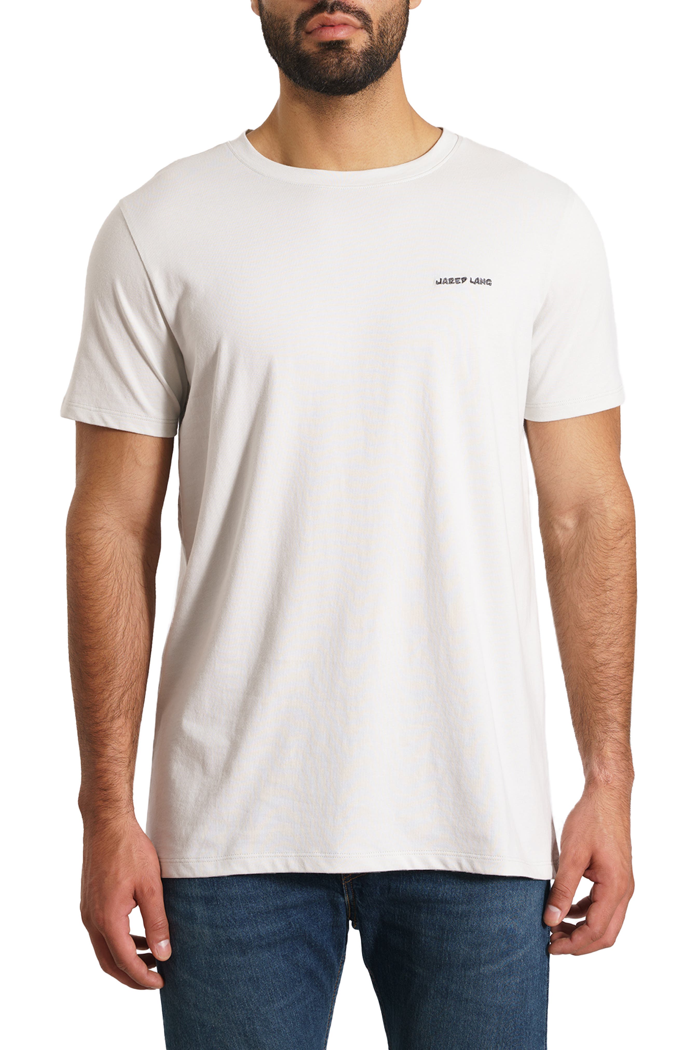 Jared Lang Solid T-Shirt