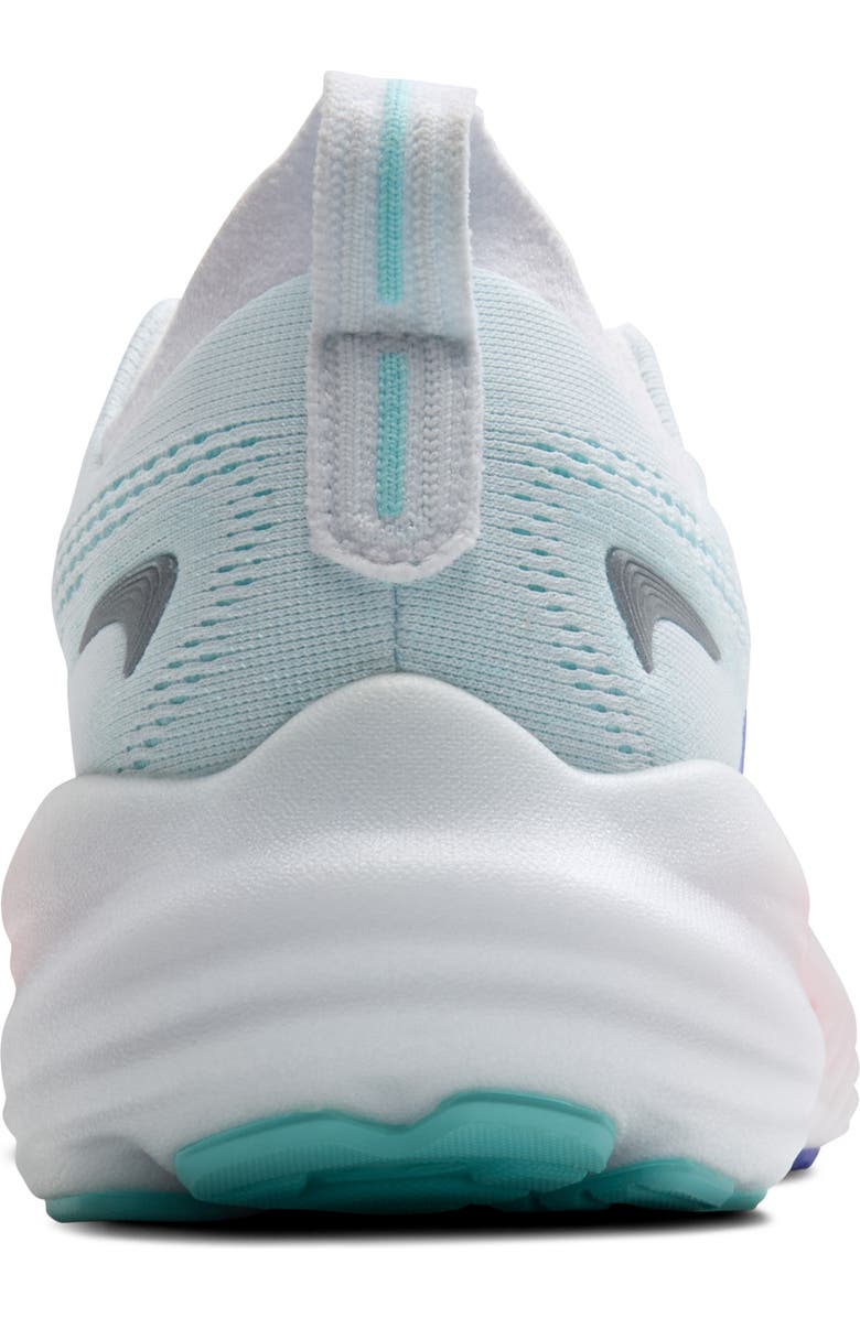 Brooks Glycerin 22 Running Shoe, Alternate, color, White/Limpet Shell/Amparo Blue