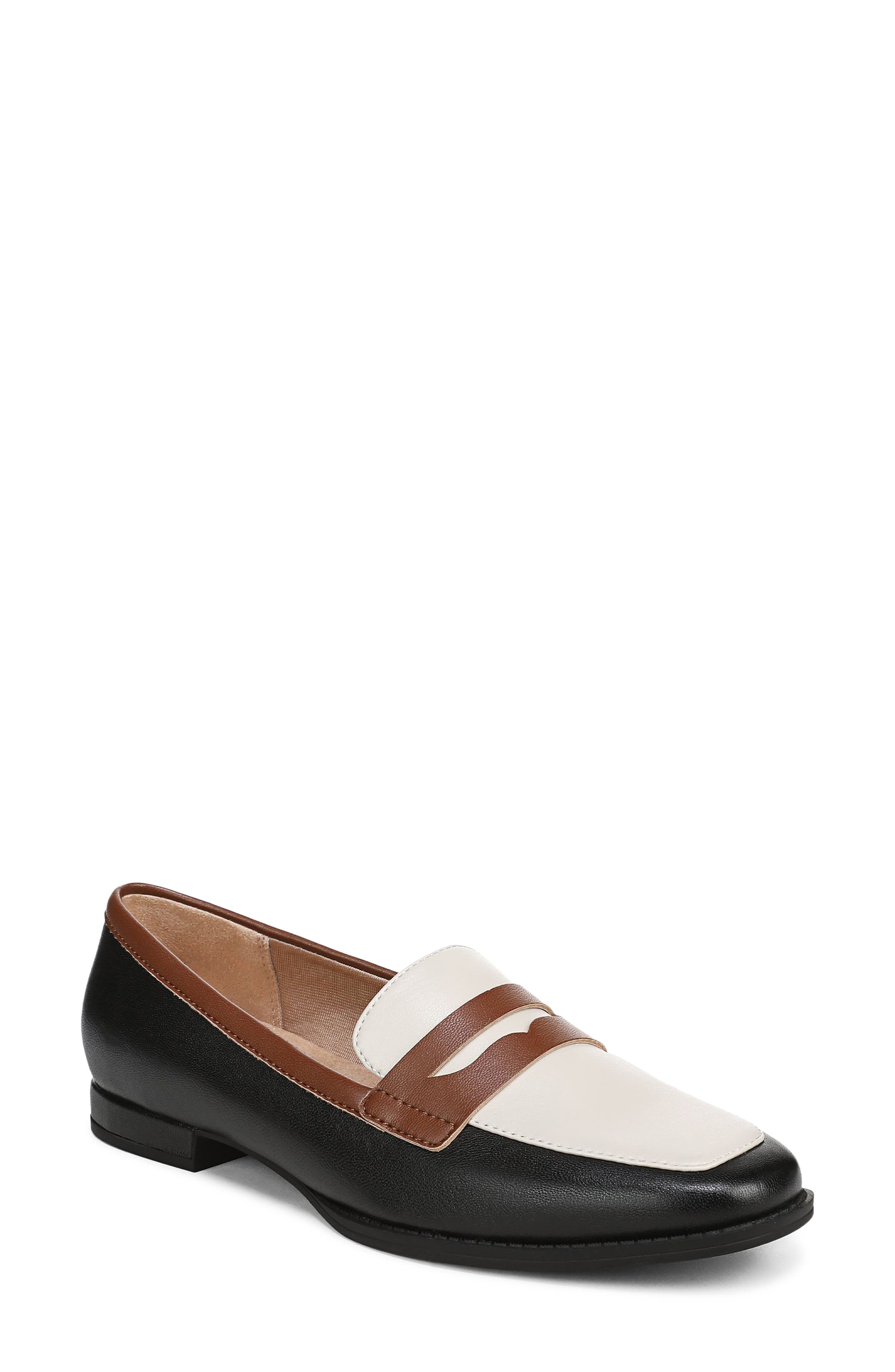 LifeStride Frankie Penny Loafer, Main, color, Black Bone Multi