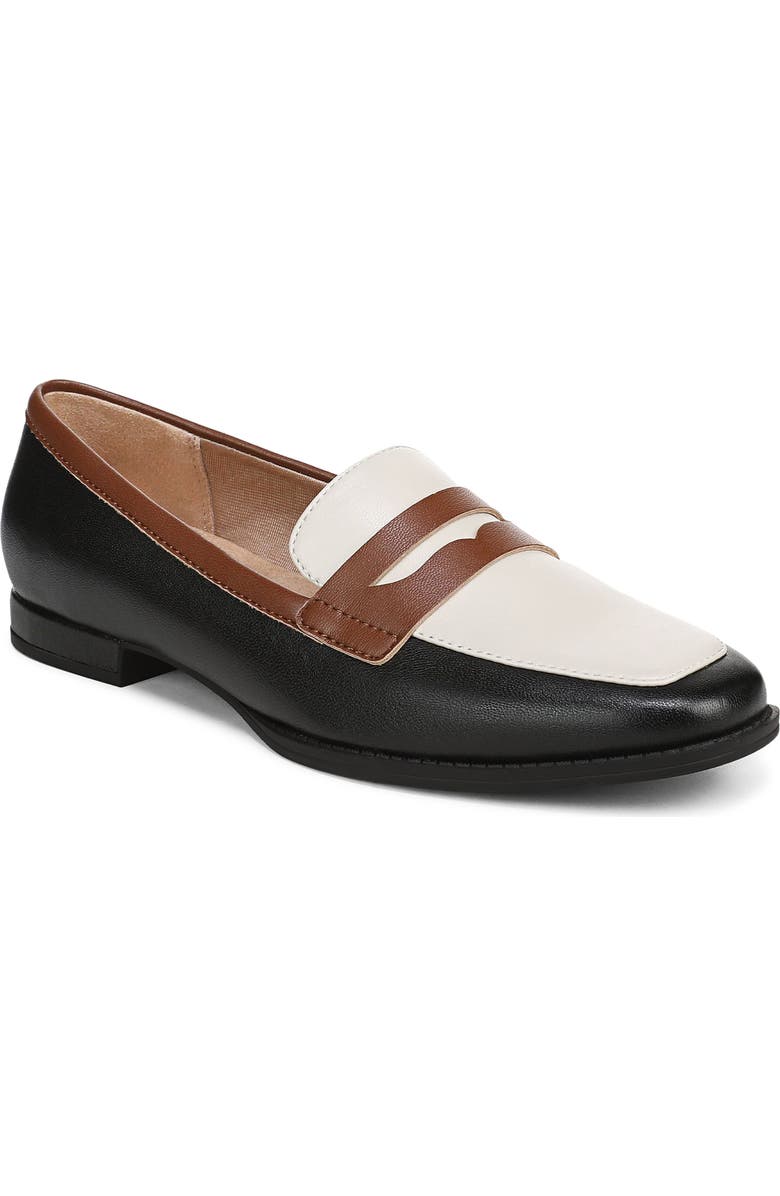 LifeStride Frankie Penny Loafer, Main, color, Black Bone Multi