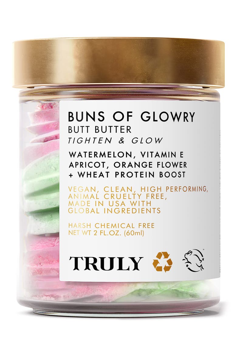 Buns of Glowry Smoothing Butt Butter, Main, color, NO COLOR