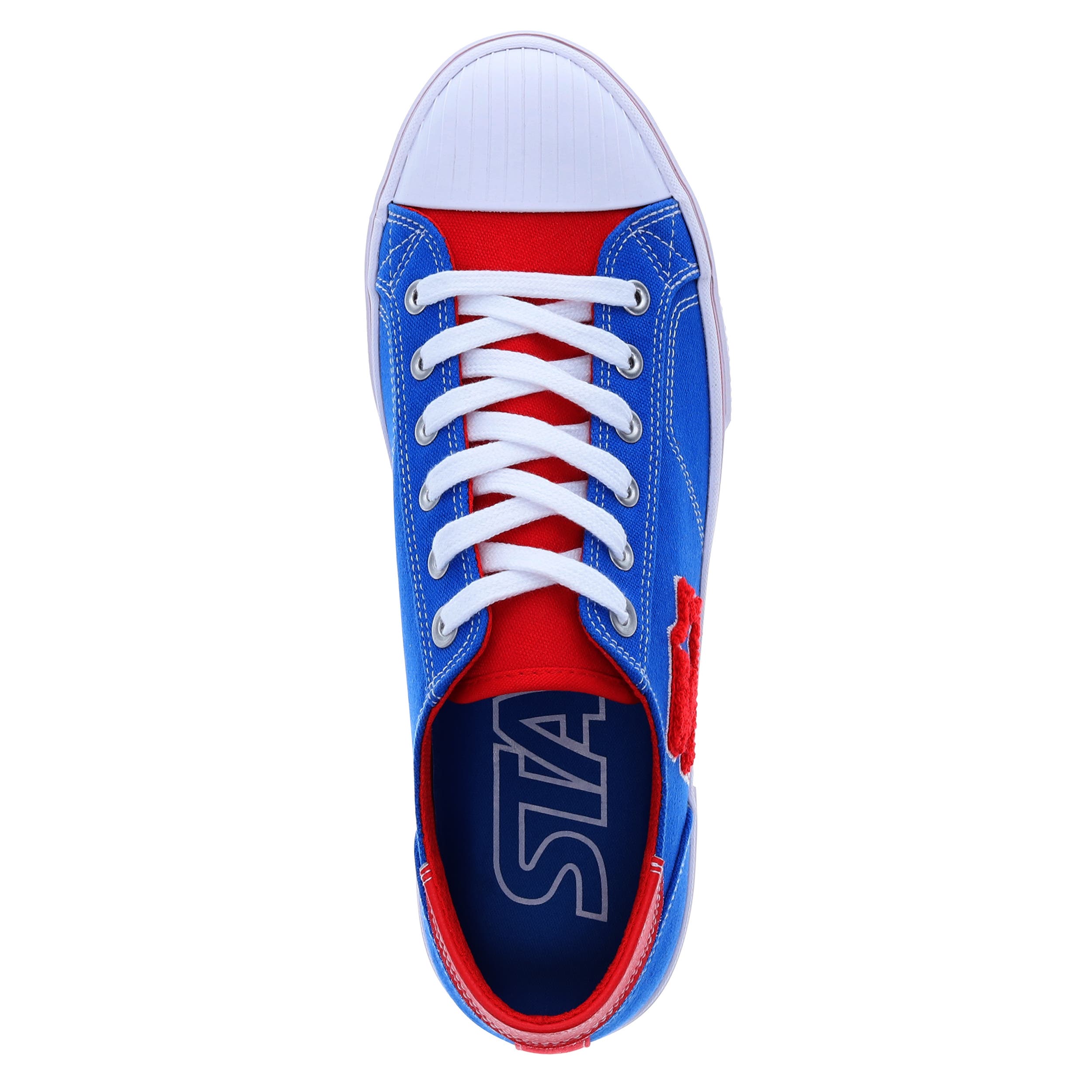 STARTER Tradition 71 Low Sneakers, Alternate, color, Blue/Red