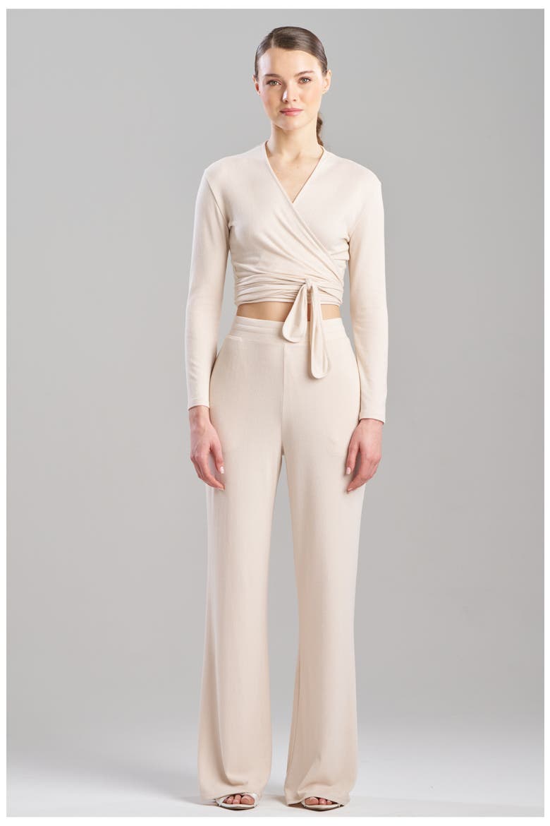 Bliss Essentials Wide Pant, Alternate, color, WHEAT
