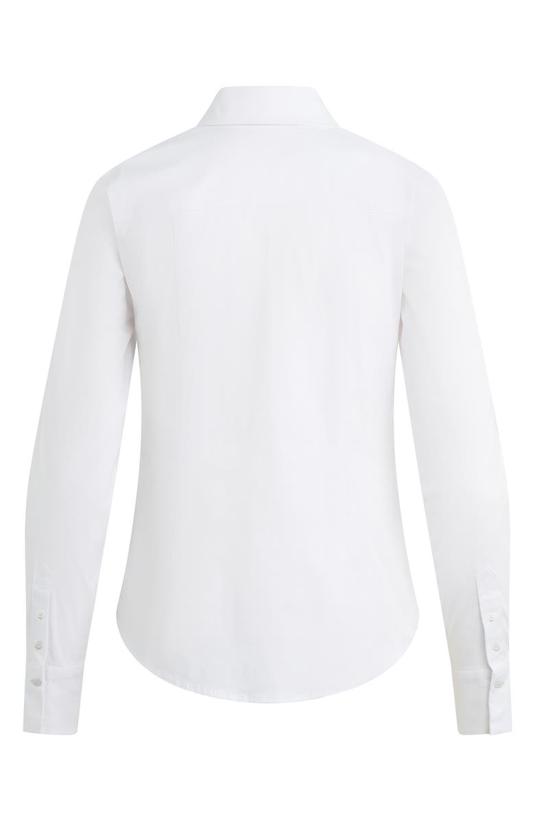 Favorite Daughter The Darling Embellished Shirt, Alternate, color, White