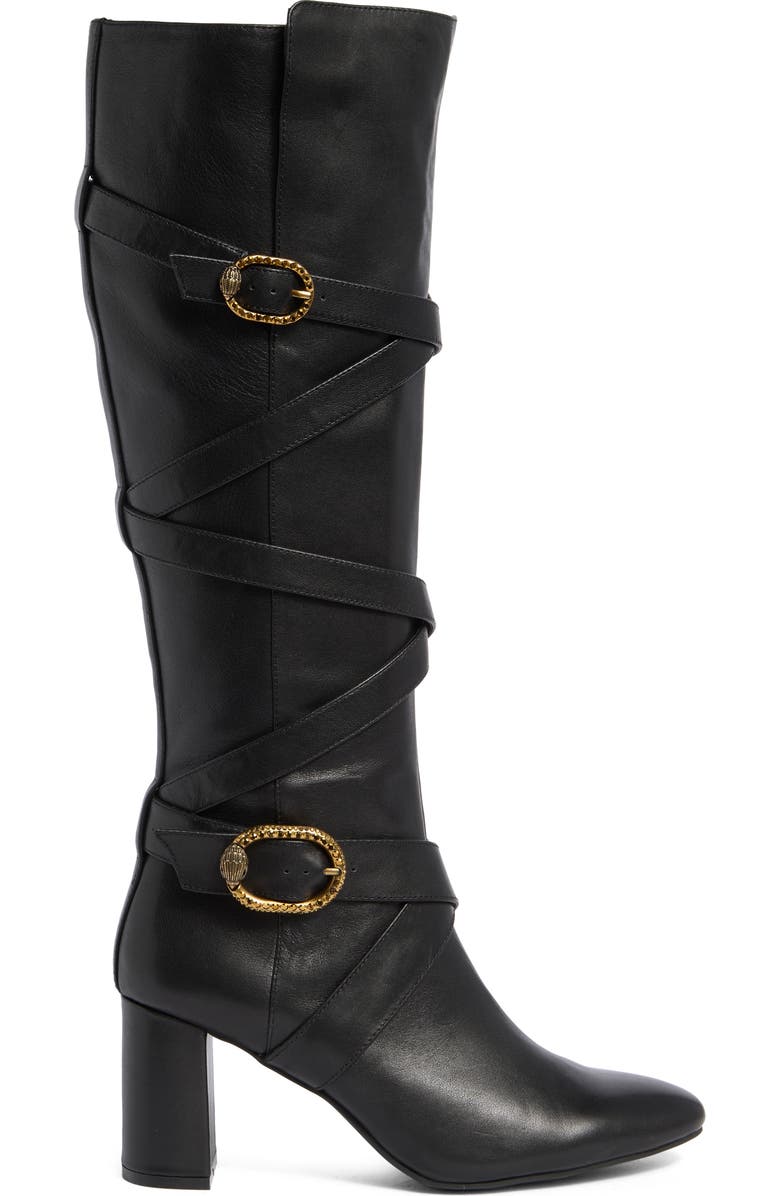 Kurt Geiger London Mayfair Knee High Boot, Alternate, color, Black