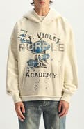 PURPLE BRAND Fleece Oversize Hoodie