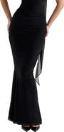 HOUSE OF CB Cassidy Mesh & Tulle Maxi Skirt