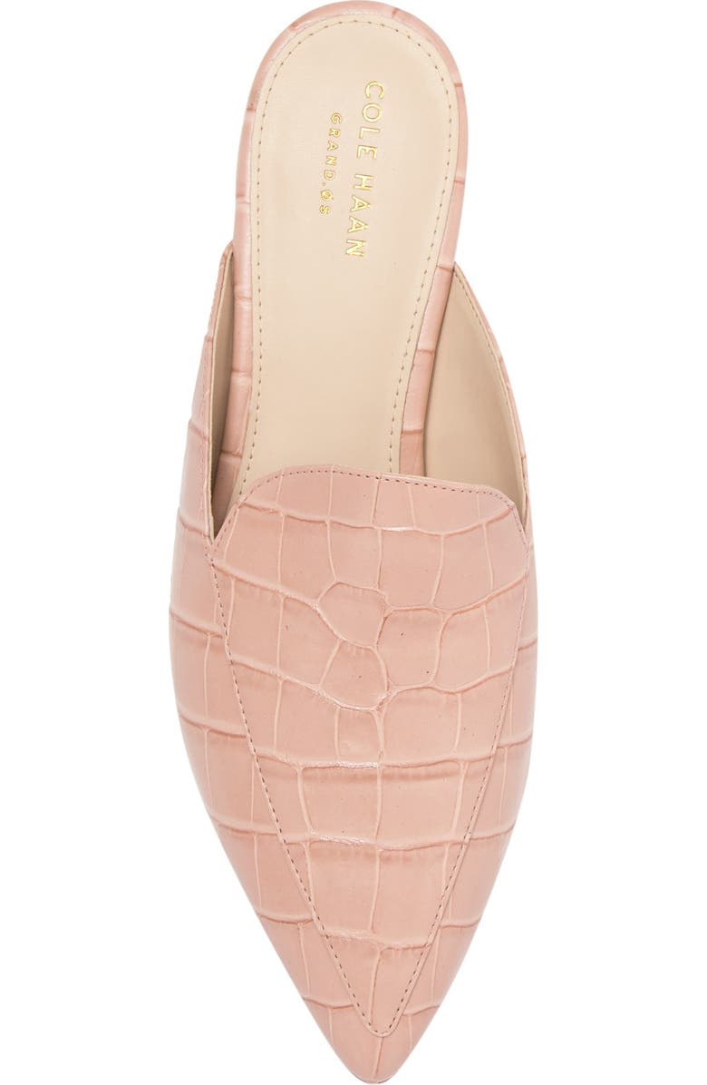 Cole Haan Piper Alligator Embossed Leather Mule, Alternate, color,