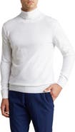 T.R. PREMIUM Tailored Recreation Wool & Cotton Blend Turtleneck