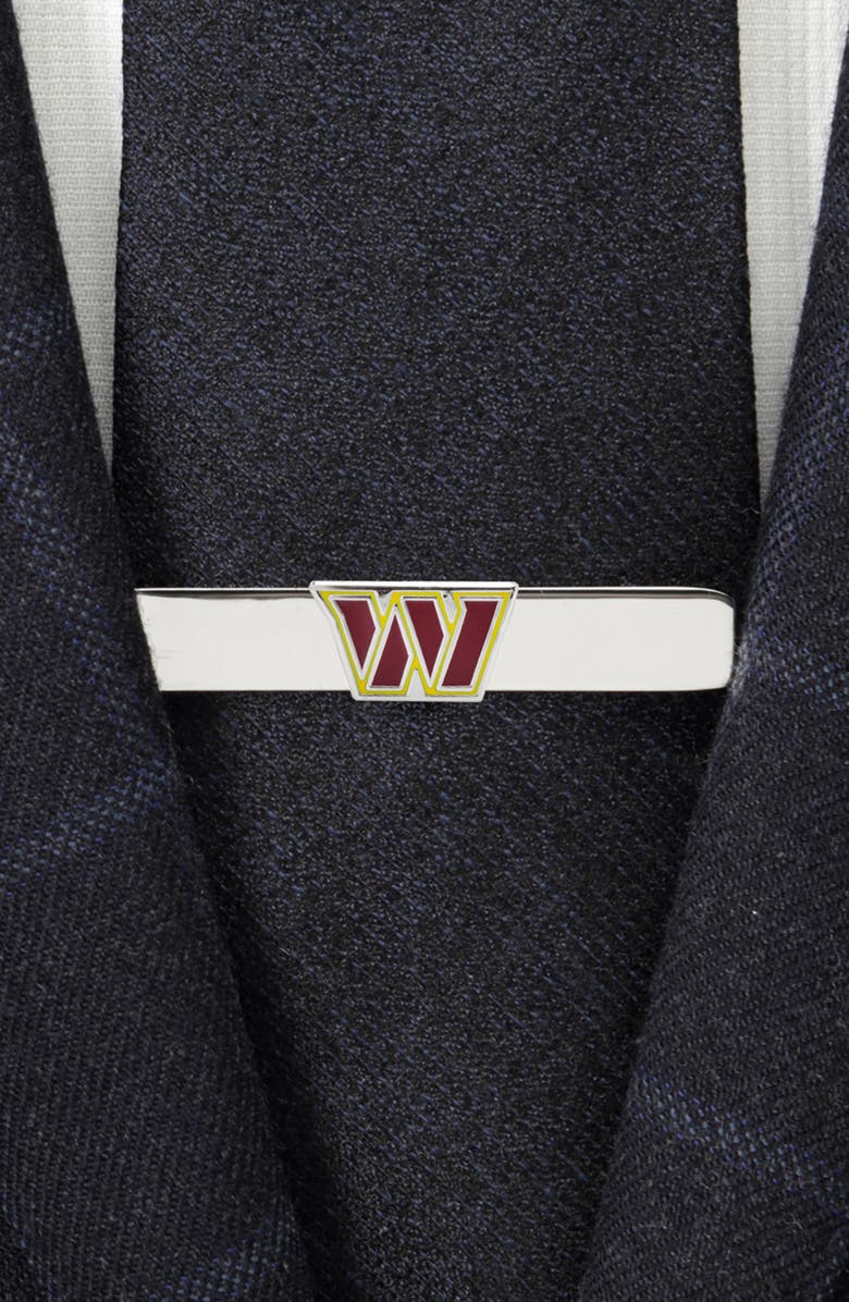 Cufflinks, Inc. NFL Washington Commanders Tie Clip, Alternate, color,