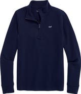vineyard vines Kids' Saltwater Quarter Zip Pullover