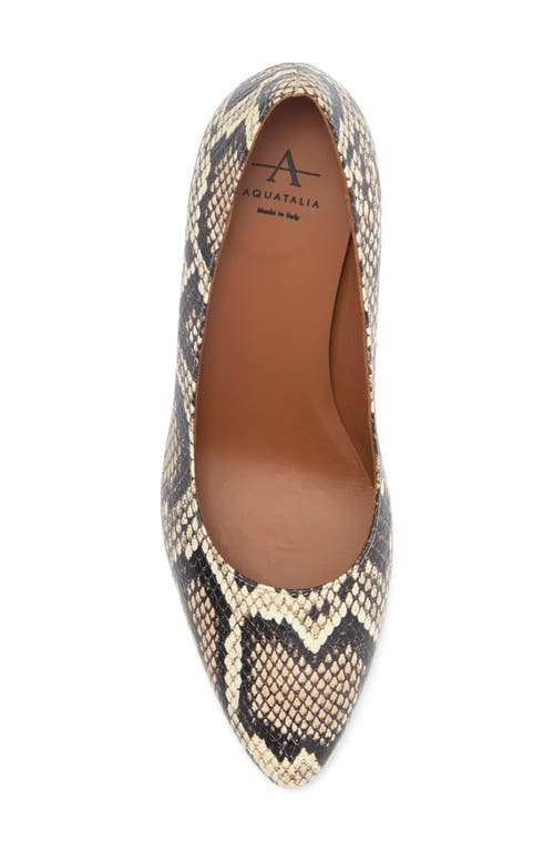 Aquatalia Peony Pump In Natural