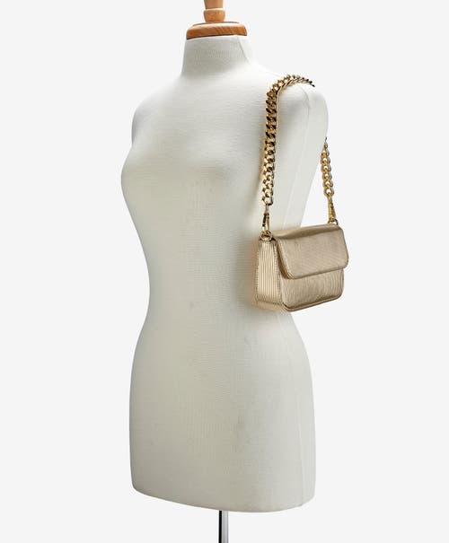 Gigi New York Twiggy Shoulder Bag In Gold
