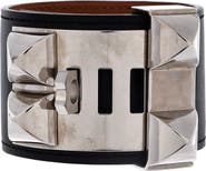 Pre-Owned Hermes Collier de Chien Bracelet Leather