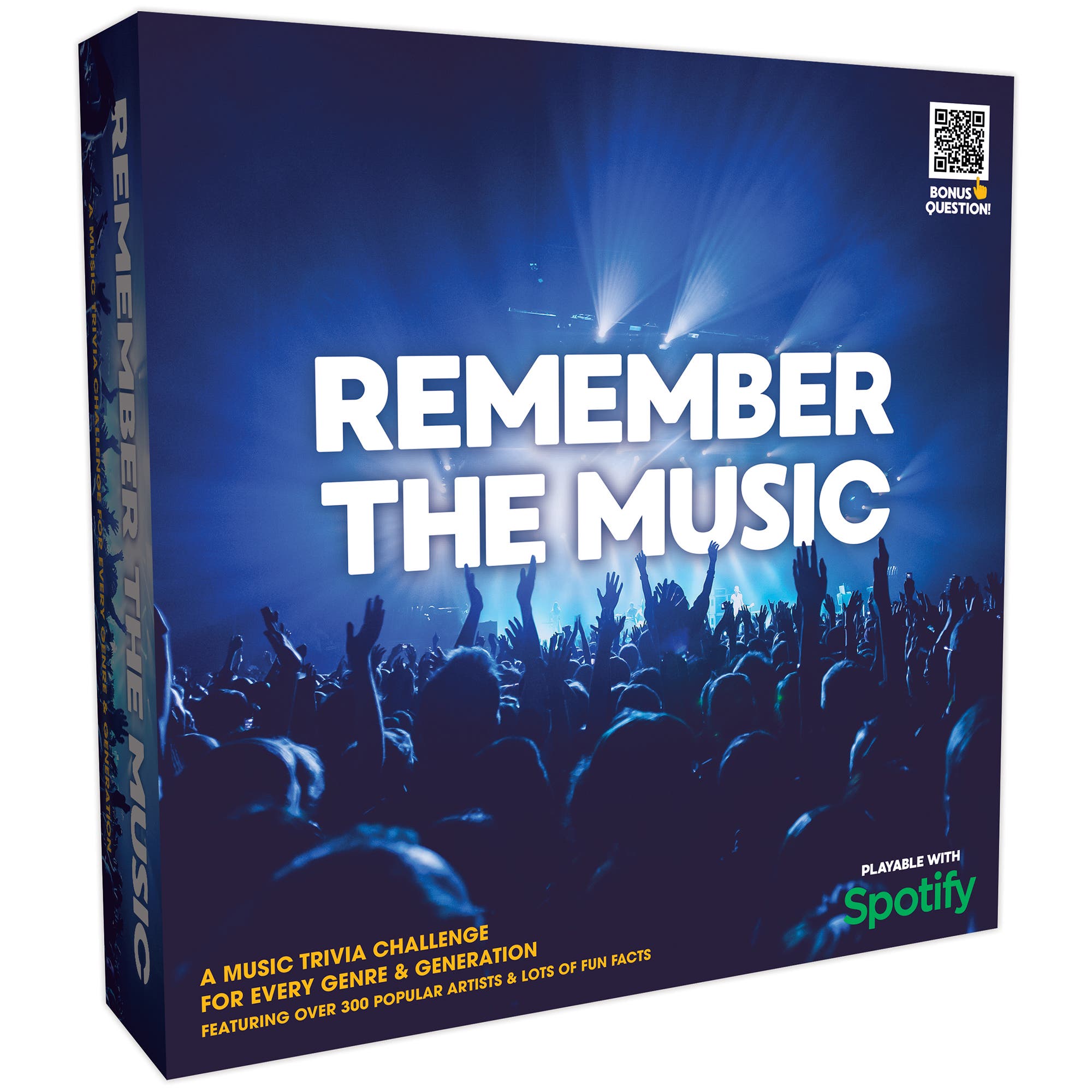 Longshore Remember The Music Game Music Trivia, Ages 8+ in Multicolored 