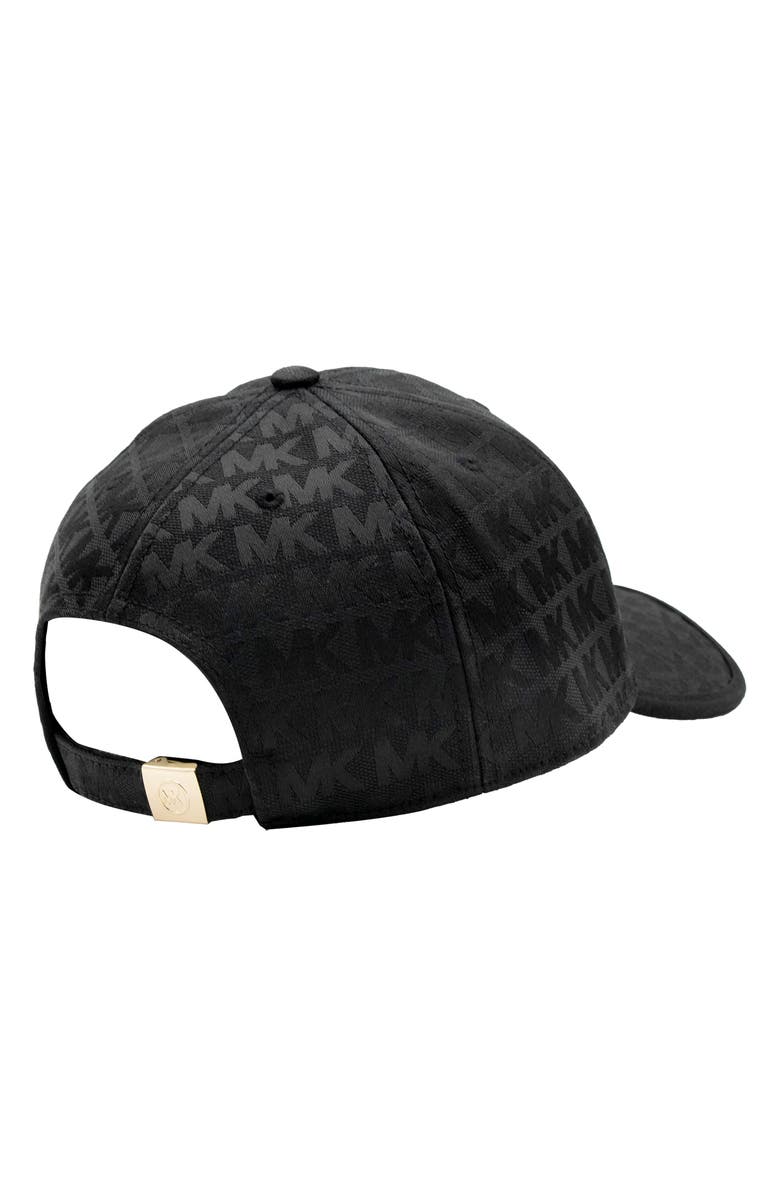 MICHAEL Michael Kors Logo Jacquard Wool Baseball Cap, Alternate, color, 