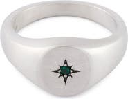Serge DeNimes Envy Signet Ring