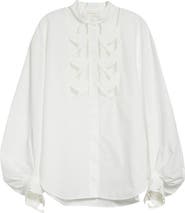 Zimmermann Kindred Spirit Luna Appliqué Button-Up Shirt