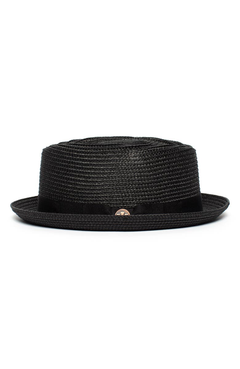 Goorin Bros. Low Country Straw Porkpie Hat, Alternate, color, 