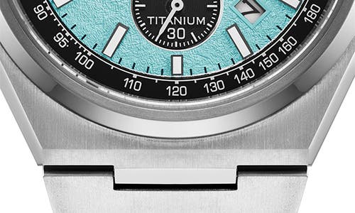 Citizen Mens Chronograph Silver Tone Bracelet Watch Ca4610-85m In Metallic