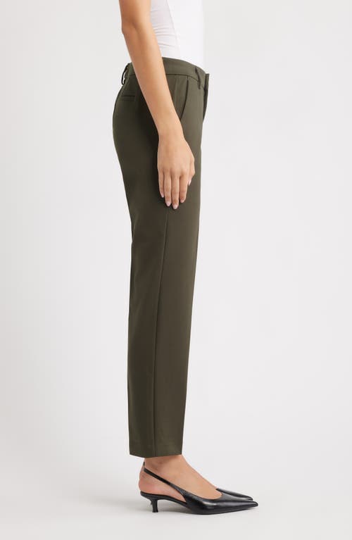 Liverpool Los Angeles Kelsey Knit Trousers In Green