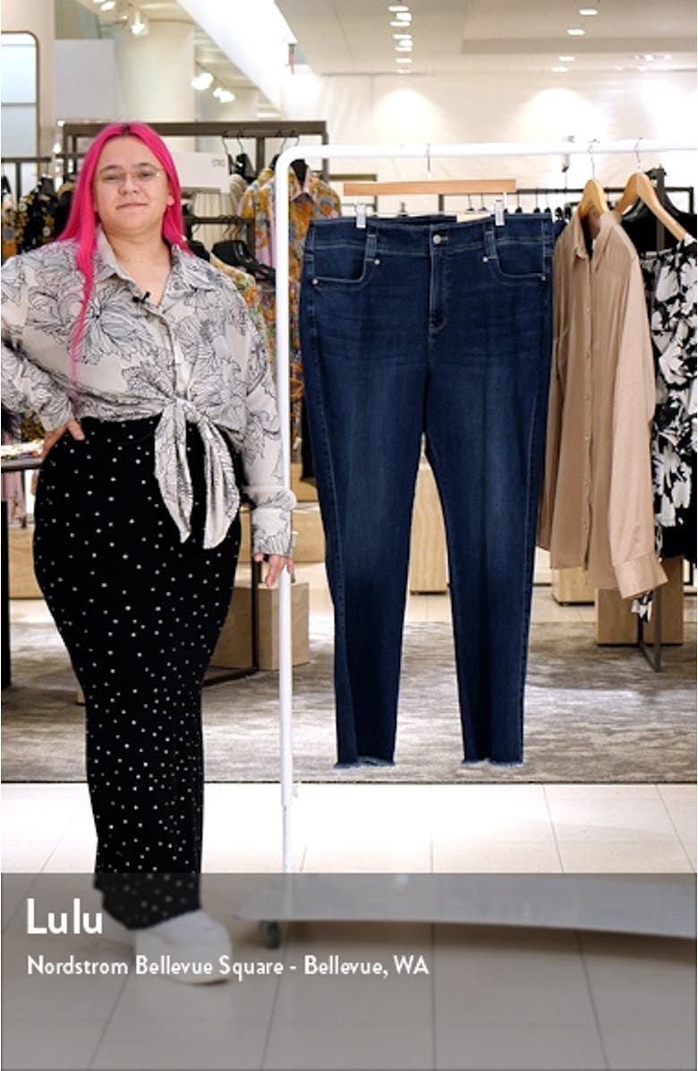 Marilyn Hollywood High Waist Straight Leg Jeans, sales video thumbnail
