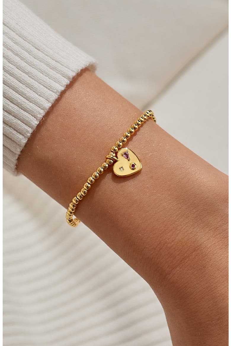 A Little 'Happy Girl Era' Bracelet In Gold-Tone Plating, Alternate, color, Metallic Gold