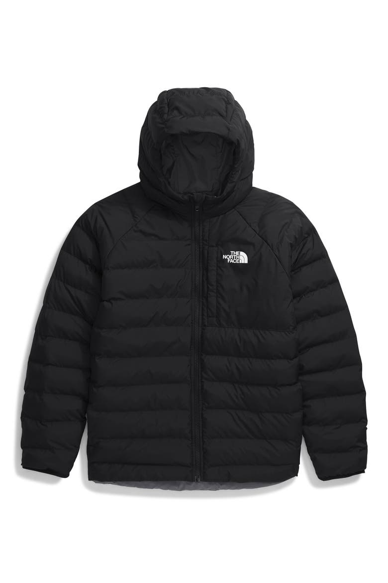 Kids' Perrito Reversible Water Repellent Jacket, Main, color, TNF BLACK SMOKED PEA