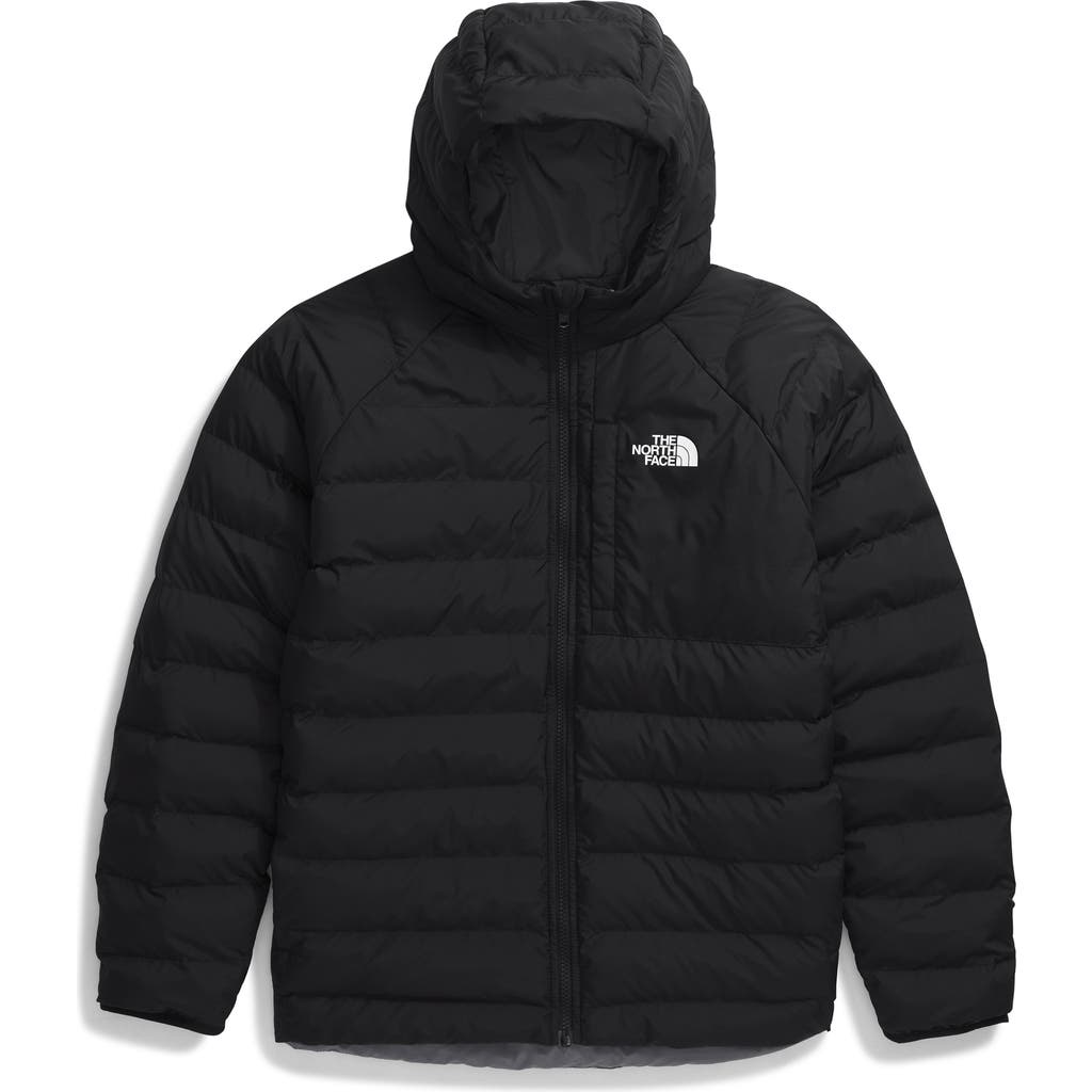 The North Face Kids' Perrito Reversible Water Repellent Jacket In Black