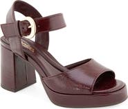 Kensie Theresa Faux Leather Platform Sandal