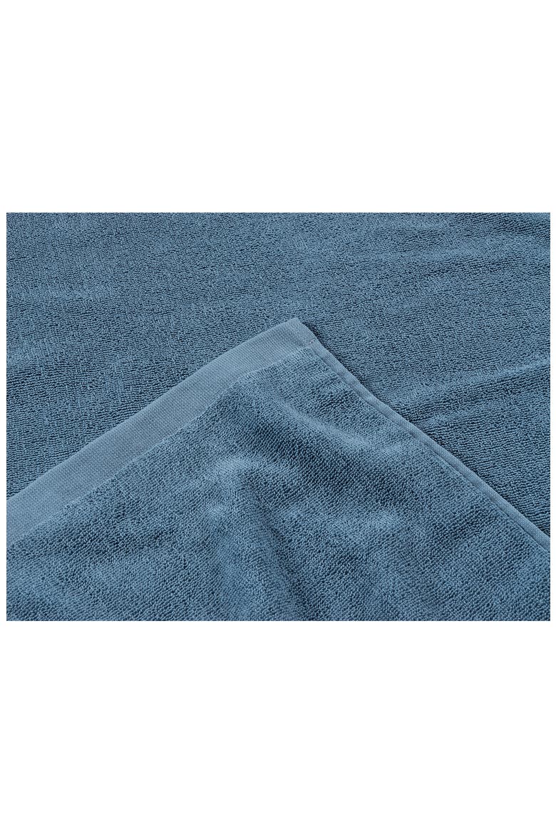 Classic Organic Cotton Minimalist Bath Towel Set, Alternate, color, CERULEAN