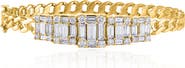 Mindi Mond Clarity 5 Cube Diamond Link Bracelet