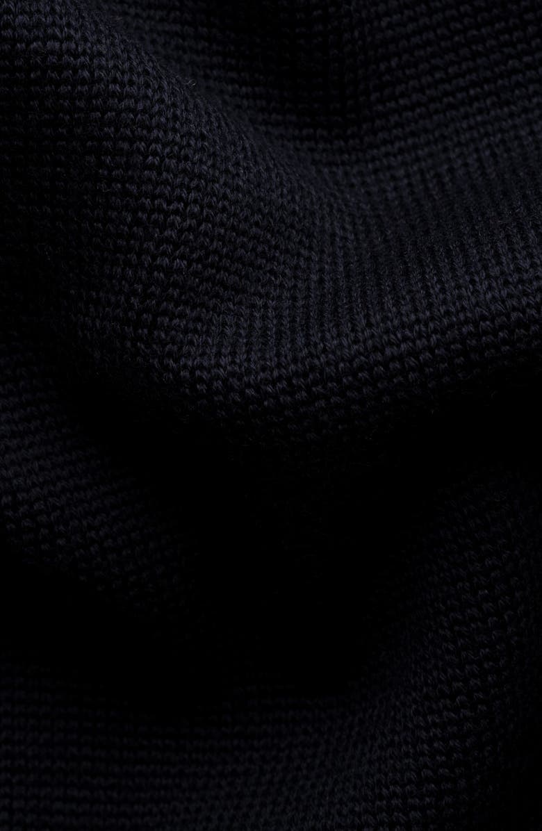 Eton Merino Wool Milano Knit Overshirt, Alternate, color, Navy