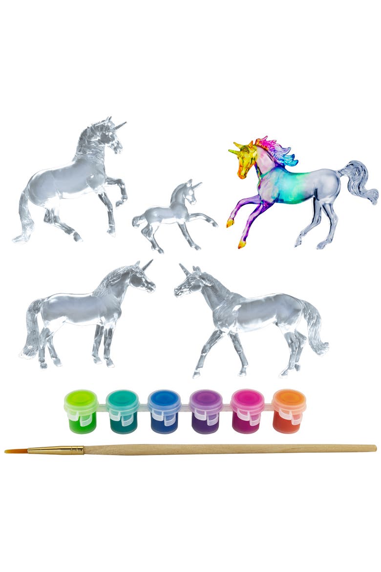 Horses Stablemates 132 Scale Suncatcher 5 Piece Craft Set, Alternate, color, Multicolored