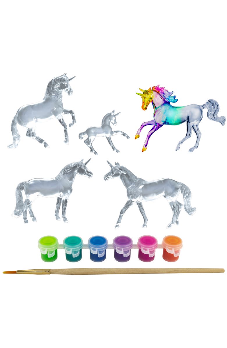 Breyer Horses Stablemates 132 Scale Suncatcher 5 Piece Craft Set, Alternate, color, Multicolored