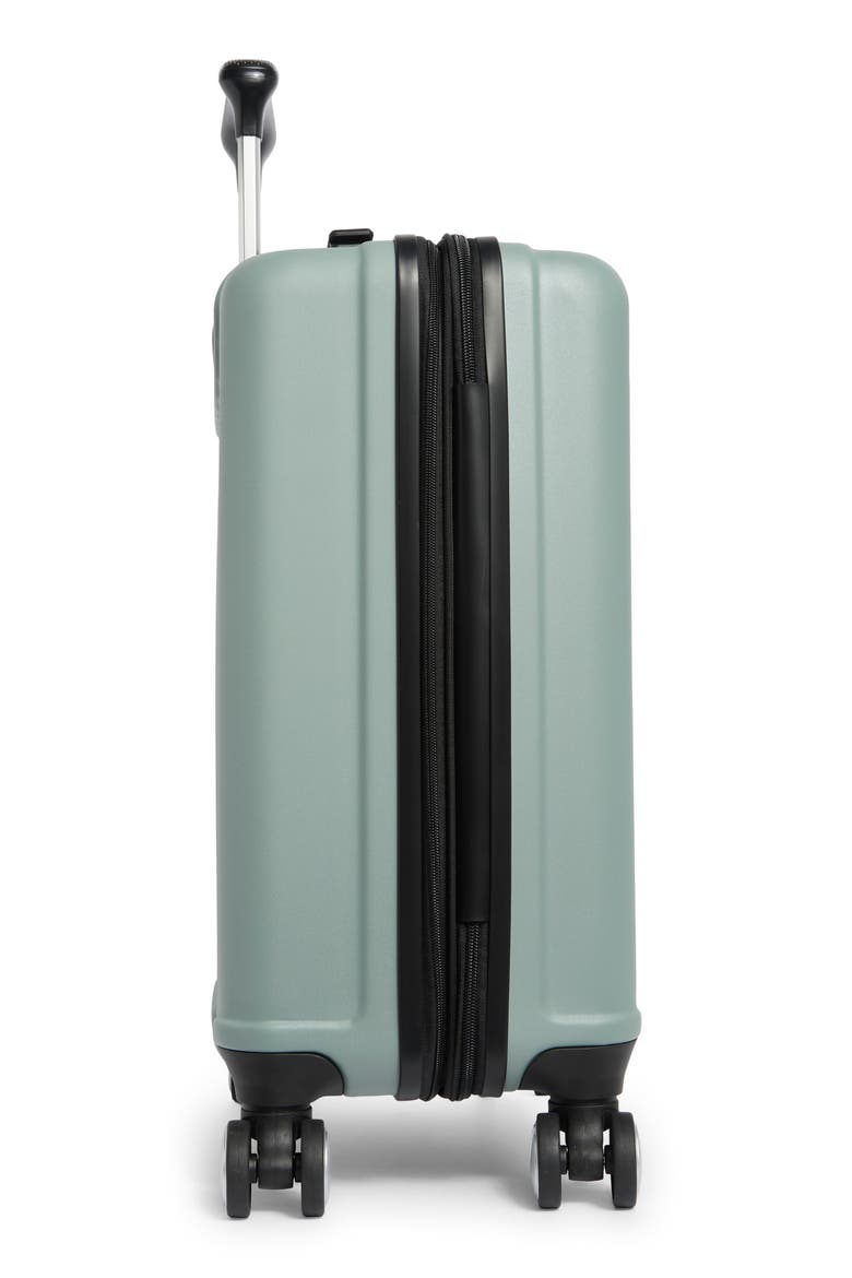 22-Inch Expandable Hardside Spinner Suitcase, Main, color, BAY GREEN MATTE