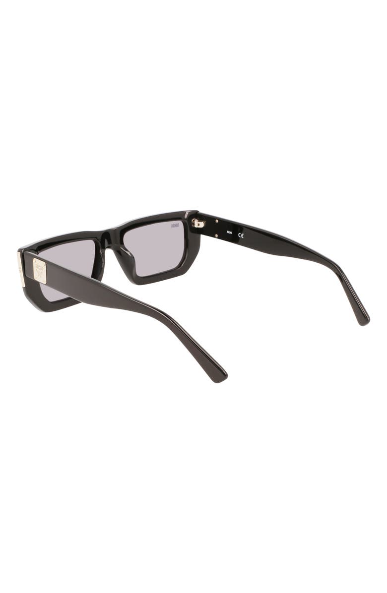 MCM 51mm Rectangle Sunglasses, Alternate, color, 
