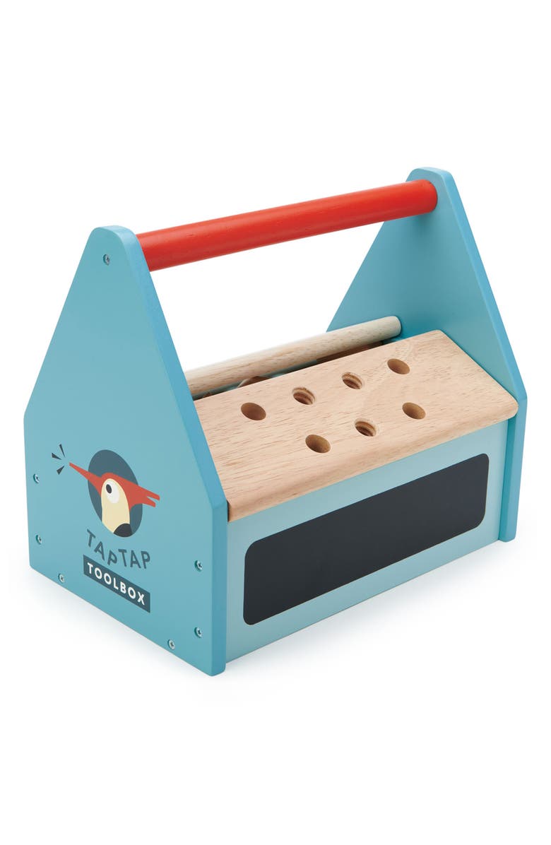 Tender Leaf Toys Tap Tap Tool Box, Alternate, color, Multi