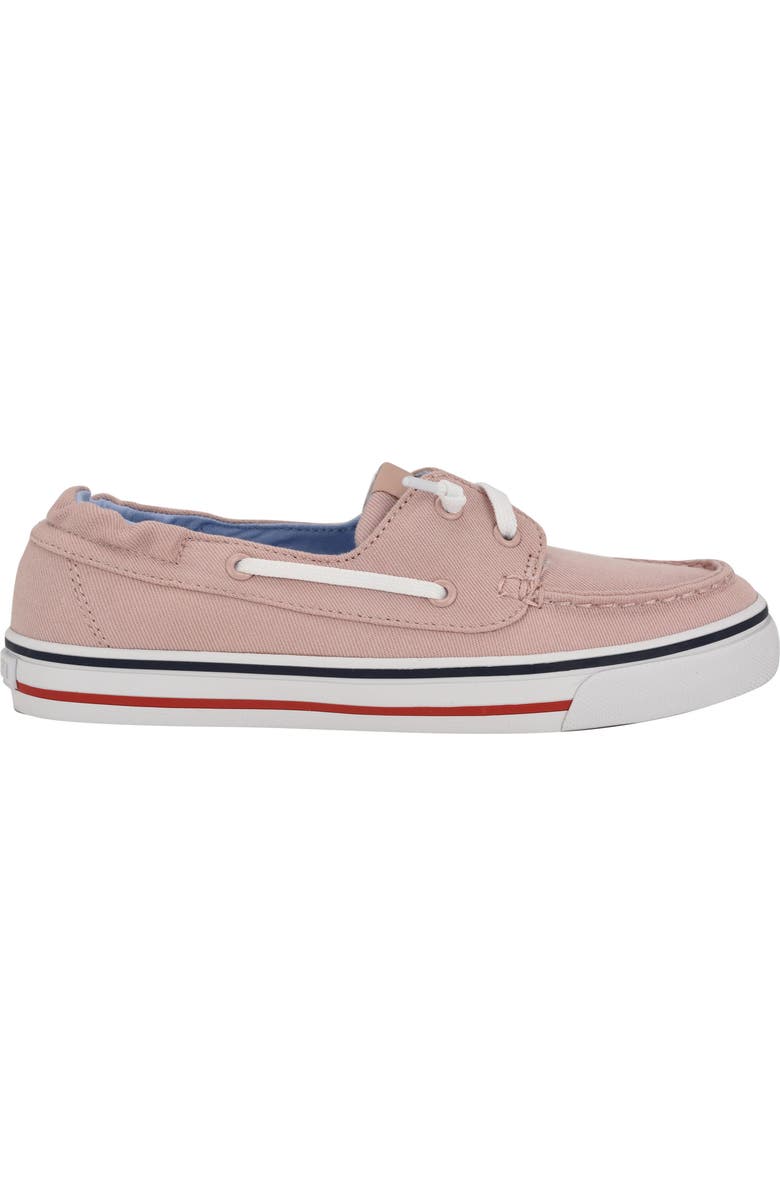 Tommy Hilfiger Oimate Boat Sneaker, Alternate, color, Foggy Pink