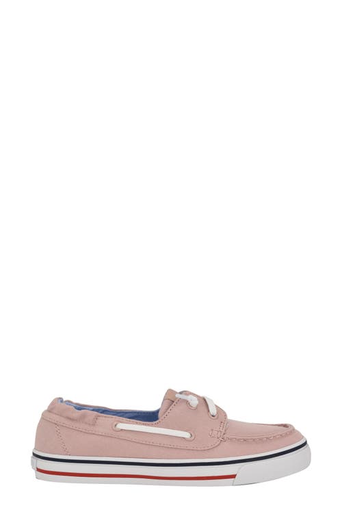 Tommy Hilfiger Oimate Boat Sneaker In Foggy Pink