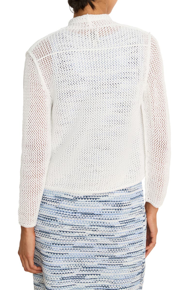 NIC+ZOE Mesh Stitch Cocoon Cardigan, Alternate, color, 