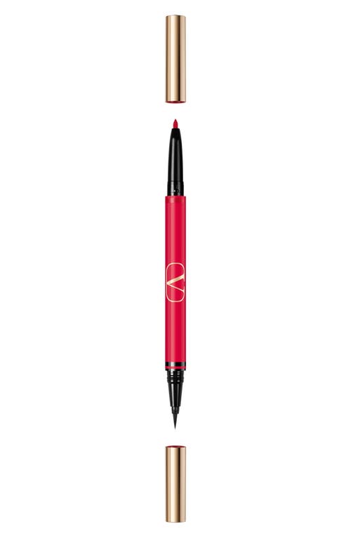 Valentino Twin Liner Gel & Liquid Eyeliner In Multi
