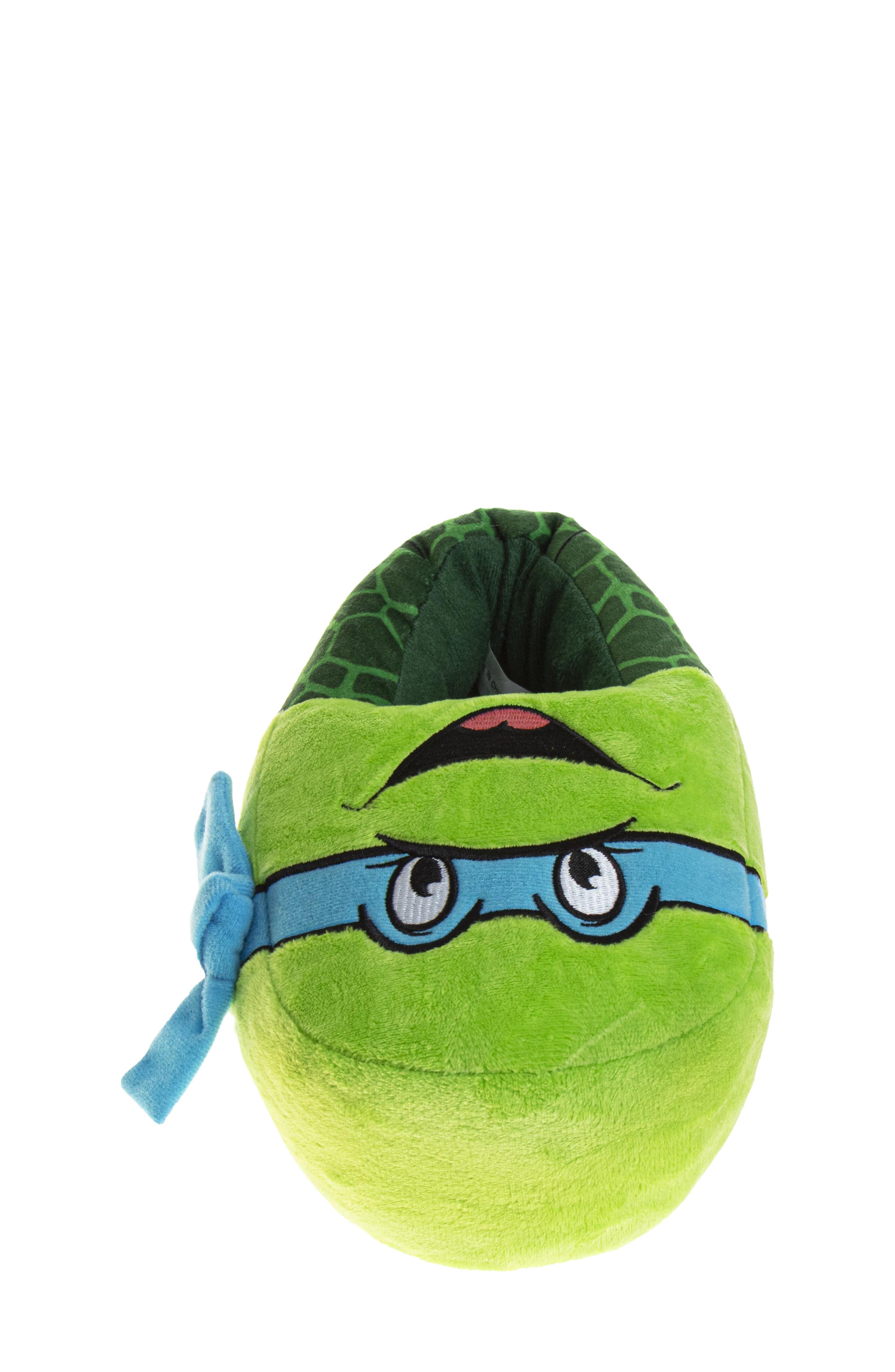 Kids' Nickelodeon Teenage Mutant Ninja Turtles Slipper, Alternate, color, GREEN