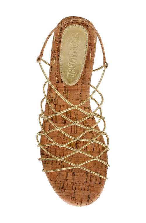 Steve Madden Libra Slingback Sandal In Gold